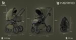 Carucior copii Future Design Inspiro Silk Olive 4in1 cu Cybex Cloud G Plus ADAC si baza isofix - imagine 15