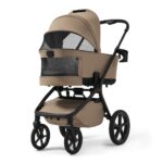 Carucior copii Future Design Inspiro Almond Cream 4in1 cu Cybex Cloud G Plus ADAC si baza isofix - imagine 8