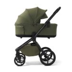 Carucior copii Future Design Inspiro Silk Olive 4in1 cu Cybex Cloud G Plus ADAC si baza isofix - imagine 8