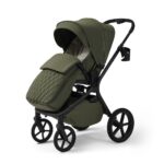 Carucior copii Future Design Inspiro Silk Olive 4in1 cu Cybex Cloud G Plus ADAC si baza isofix - imagine 5