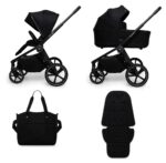 Carucior copii Muuvo Five Black 2 in 1