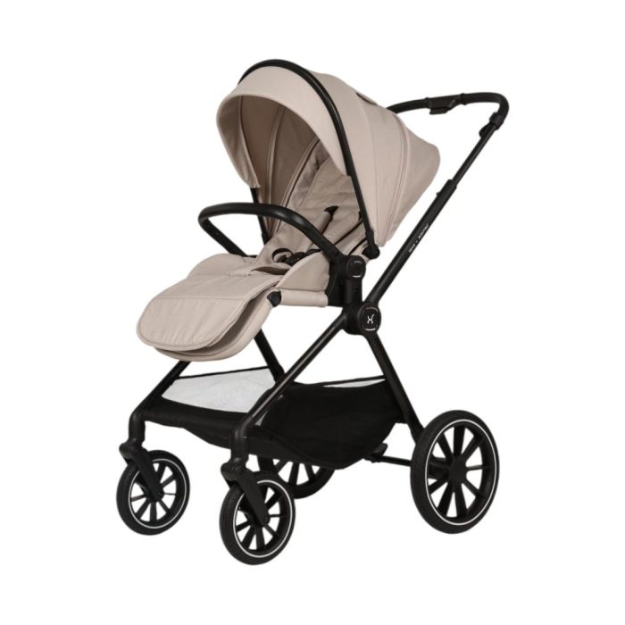 Carucior Copii Adamex Nova Beige 3in1 cu scoica Cybex Cloud G plus ADAC - imagine 2
