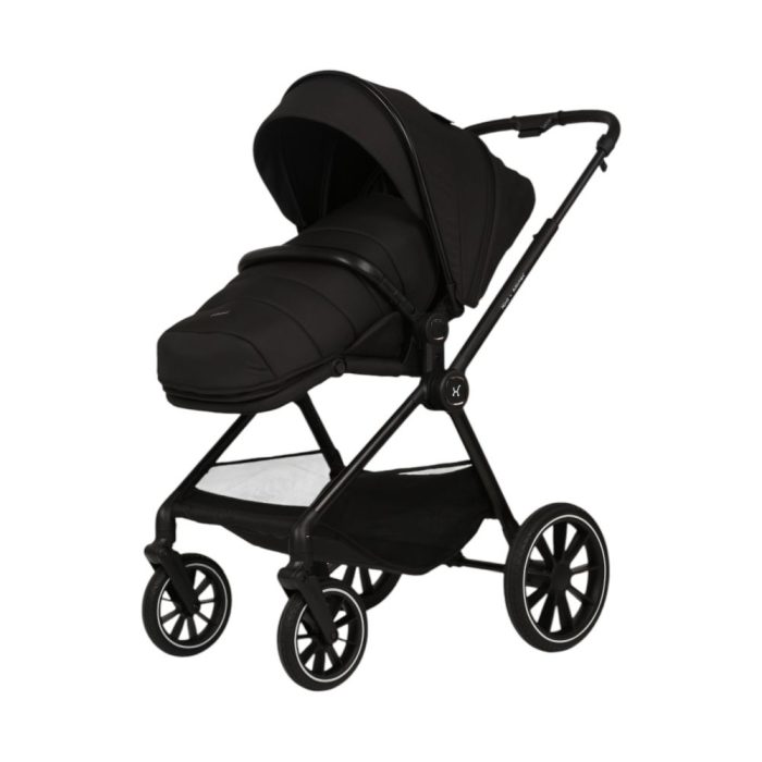 Carucior Copii Adamex Nova Black 4in1 cu scoica Cybex Cloud G plus ADAC si isofix - imagine 3