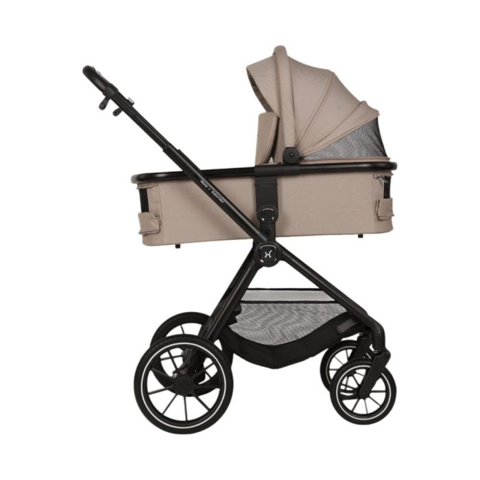 Carucior Copii Adamex Nova Cappucino 3in1 cu scoica Cybex Cloud G plus ADAC - imagine 7