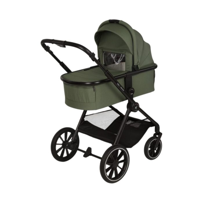 Carucior Copii Adamex Nova Green 3in1 cu scoica Cybex Cloud G plus ADAC - imagine 5