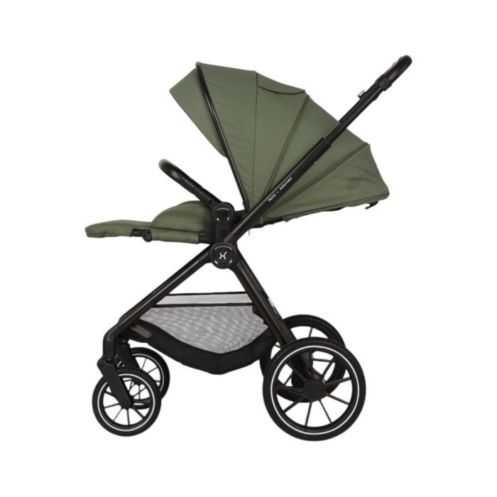 Carucior Copii Adamex Nova Green 3in1 cu scoica Cybex Cloud G plus ADAC - imagine 4