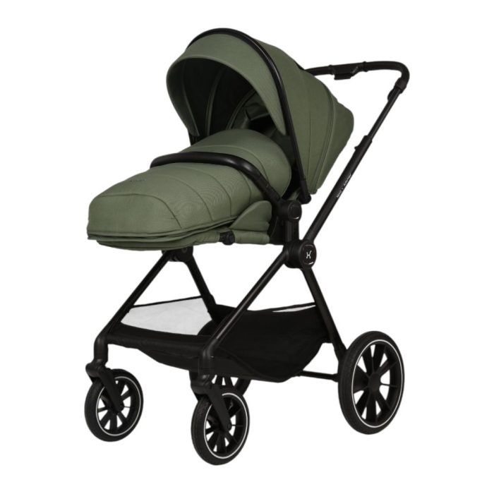 Carucior Copii Adamex Nova Green 3in1 cu scoica Cybex Cloud G plus ADAC - imagine 3