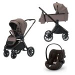 Spark Adamex Chocolate-Fango 3in1 cu scoica Cybex Cloud G3 plus