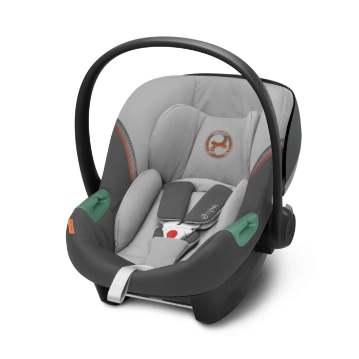 Scoica Auto Cybex Aton S2 I-Size Culoare Lava Grey - imagine 1