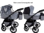 Carucior copii 3 in 1 Boston Bordo - imagine 6