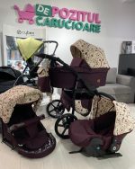 Carucior copii 3 in 1 Boston Bordo - imagine 2