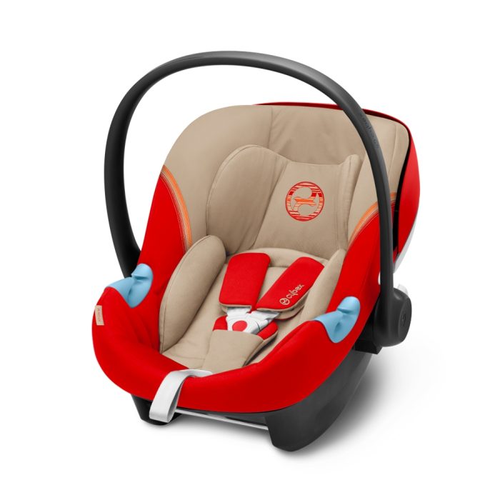 Scoica Auto Cybex Aton S2 I-Size Culoare Autumn Gold