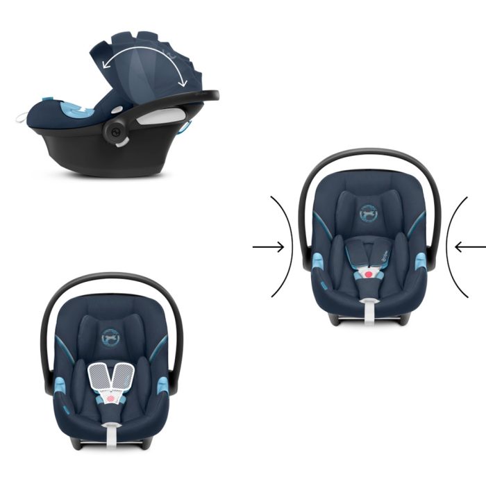 Scoica Auto Cybex Aton S2 I-Size Culoare Granite Black