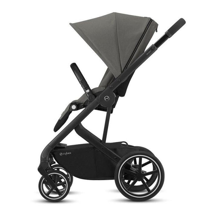 Cybex Balios S Lux 2 in 1 - Carucior Sport + Landou Cot S Culoare Soho Grey - imagine 2