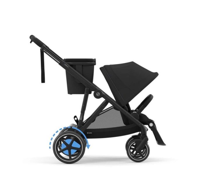 Cybex E-Gazelle S electric Moon Black 3in1 cu landouri si scoici Cloud G plus ADAC - imagine 3