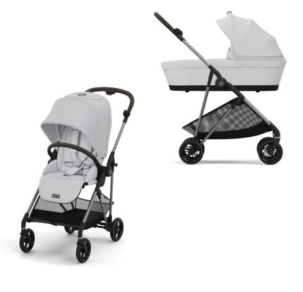Noul Cybex Melio ultrausor sistem 2 in 1 Fog Grey