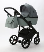 Carucior copii 3 in 1 Nola Adamex Aquamarine PS72 cu scoica testata ADAC
