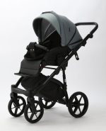 Carucior copii 3 in 1 Nola Adamex Aquamarine PS72 cu scoica testata ADAC