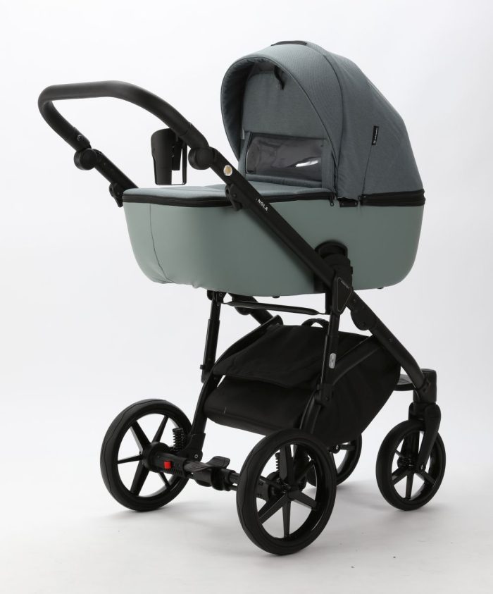 Carucior copii 3 in 1 Nola Adamex Aquamarine PS72 cu scoica testata ADAC