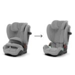 Noul Scaun auto Cybex Pallas G3 Stone Grey i-Fix Plus - imagine 4