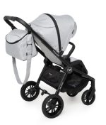 Carucior copii 3 in 1 Muuvo Quick Carbon Graphite cu Cybex Aton S2 i-size