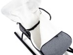 Sanie copii cu sac imblanit Oslo LoliBebe Blue - imagine 4