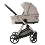 Carucior copii Sigma Natura Cappucino Adamex 3 in 1 cu scoica testata ADAC - imagine 3