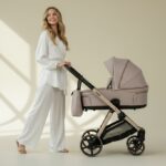 Carucior copii Sigma Natura Cappucino Adamex 3 in 1 cu scoica testata ADAC - imagine 2