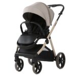 Carucior copii Sigma Natura Cappucino Adamex 3 in 1 cu scoica testata ADAC - imagine 5