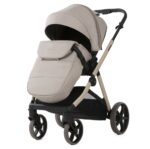 Carucior copii Sigma Natura Cappucino Adamex 3 in 1 cu scoica testata ADAC - imagine 6