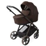 Carucior copii Sigma Natura Coffee Adamex 3 in 1 cu scoica testata ADAC - imagine 3