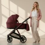 Carucior copii Sigma Natura Ruby Adamex 3 in 1 cu scoica testata ADAC - imagine 2