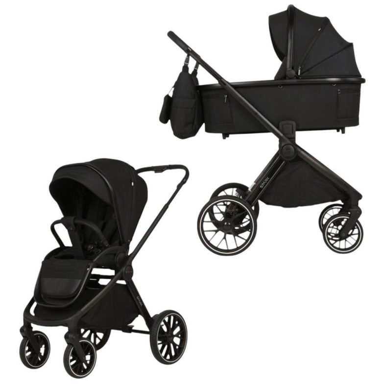 Spark Adamex Velvet-Carbon 3in1 cu scoica Cybex Cloud G plus ADAC
