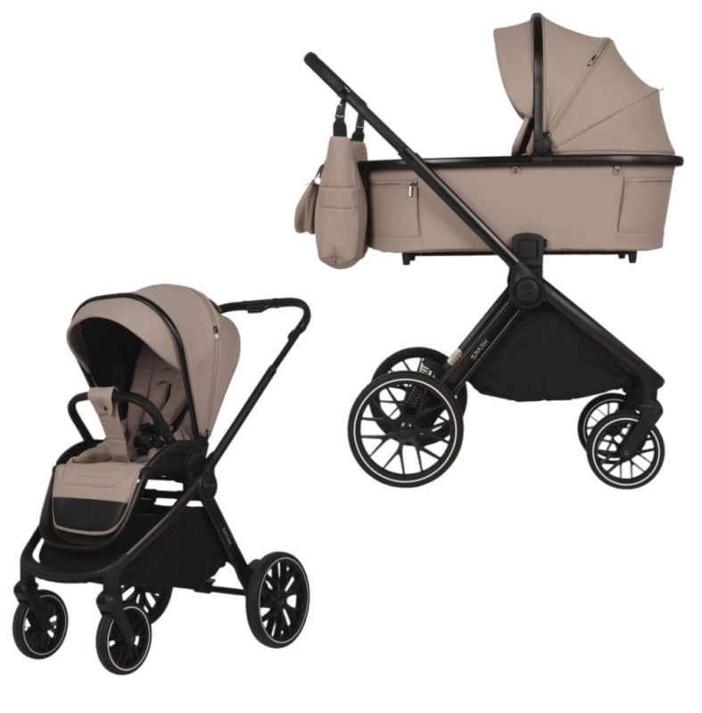 Spark Adamex Velvet-Latte 3in1 cu scoica Cybex Cloud G plus ADAC